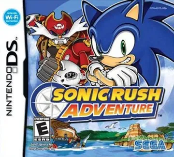 Sonic Rush Adventure (USA) (En,Ja,Fr,De,Es,It) box cover front